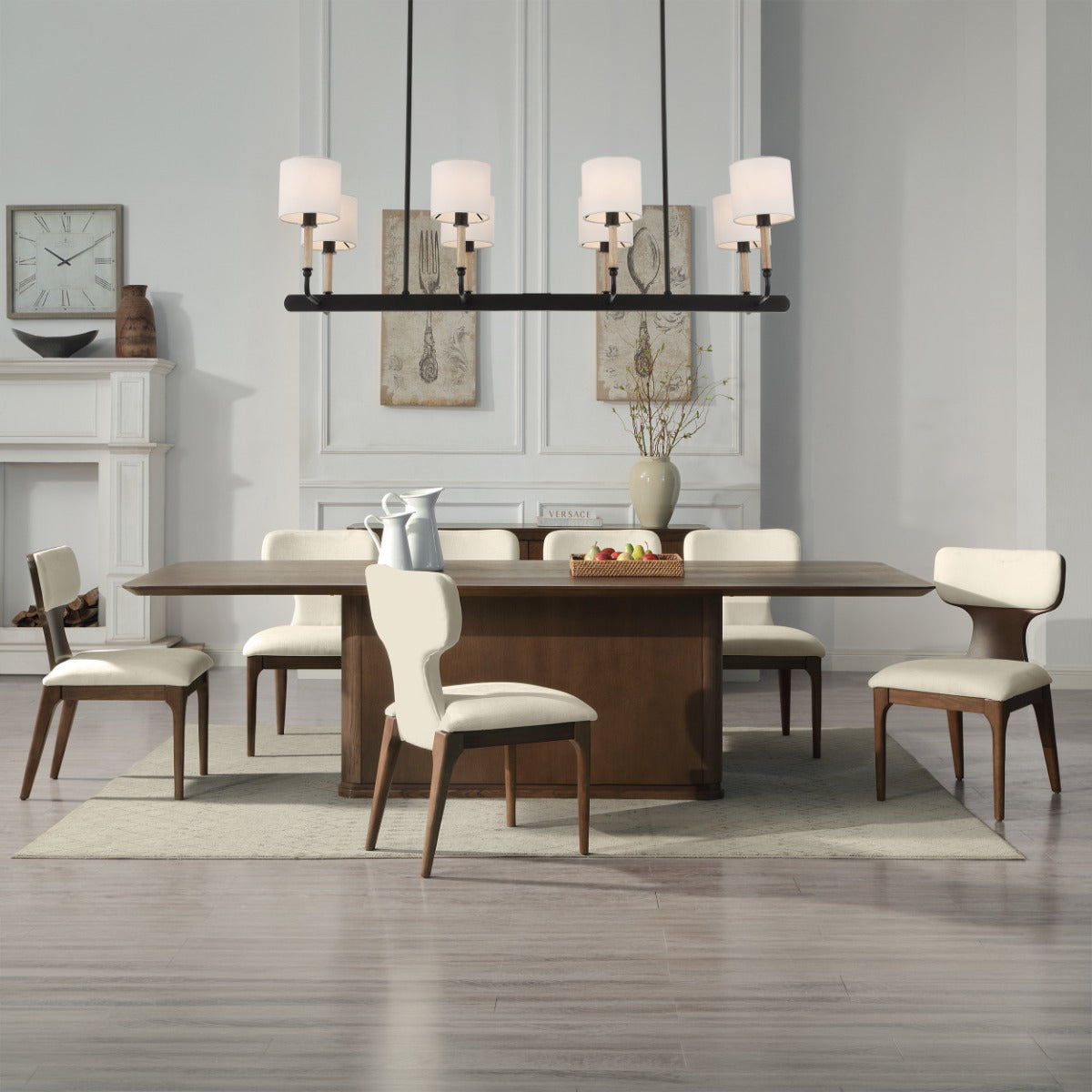 ACME Koen Side Chair Set of 2 – angle view – Lusso Furniture Miami