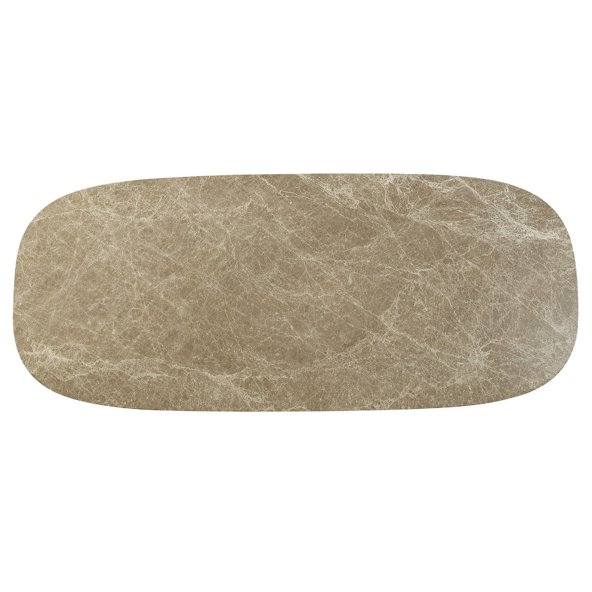 ACME Clayten Natural Marble Dining Table – room setting – Lusso Furniture Miami