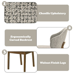 ACME Oleia Side Chair Set of 2 – alternate view – Lusso Furniture Miami