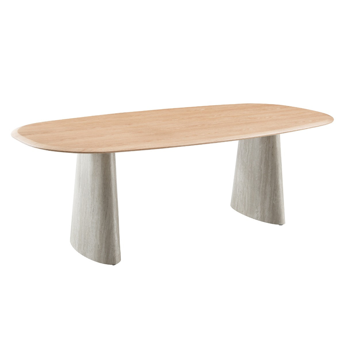 ACME Ogin Dining Table – angle view – Lusso Furniture Miami