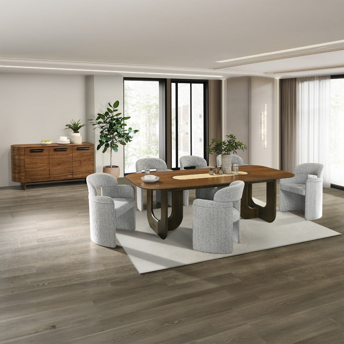 ACME Kyree Server – angle view – Lusso Furniture Miami