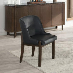 ACME Estella Side Chair Set of 2 – front view – Lusso Furniture Miami