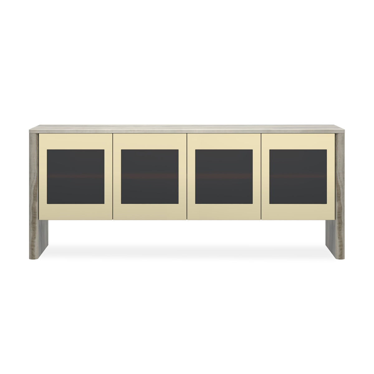 Caracole Sojourn Sideboard – front view – Lusso Furniture Miami
