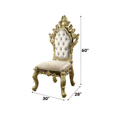 ACME Desiderius Side Chair Set of 2 – alternate view – Lusso Furniture Miami