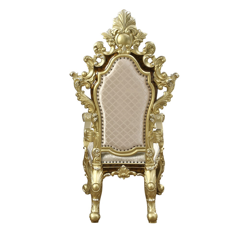 ACME Desiderius Arm Chair Set of 2 – detail – Lusso Furniture Miami