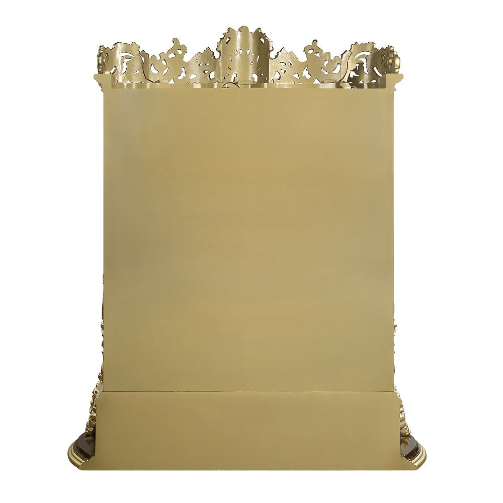 ACME Desiderius Curio Cabinet – back view – Lusso Furniture Miami