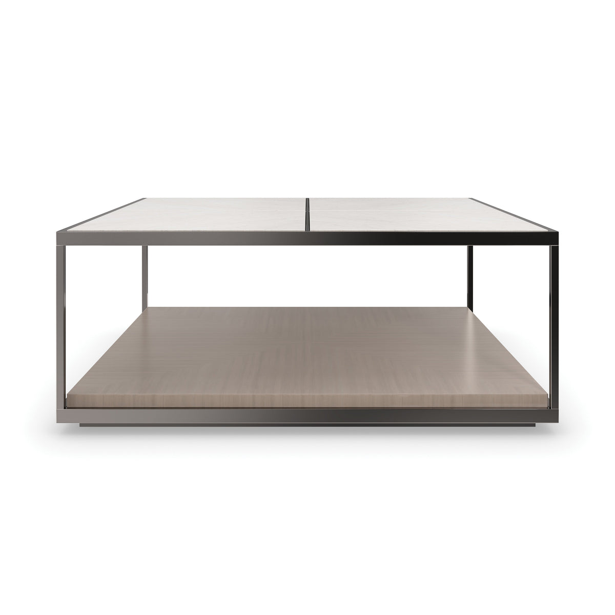 Caracole Cartesian Cocktail Table – front view – Lusso Furniture Miami