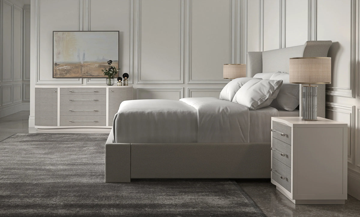 Caracole Beauty Sleep Bed – back view – Lusso Furniture Miami