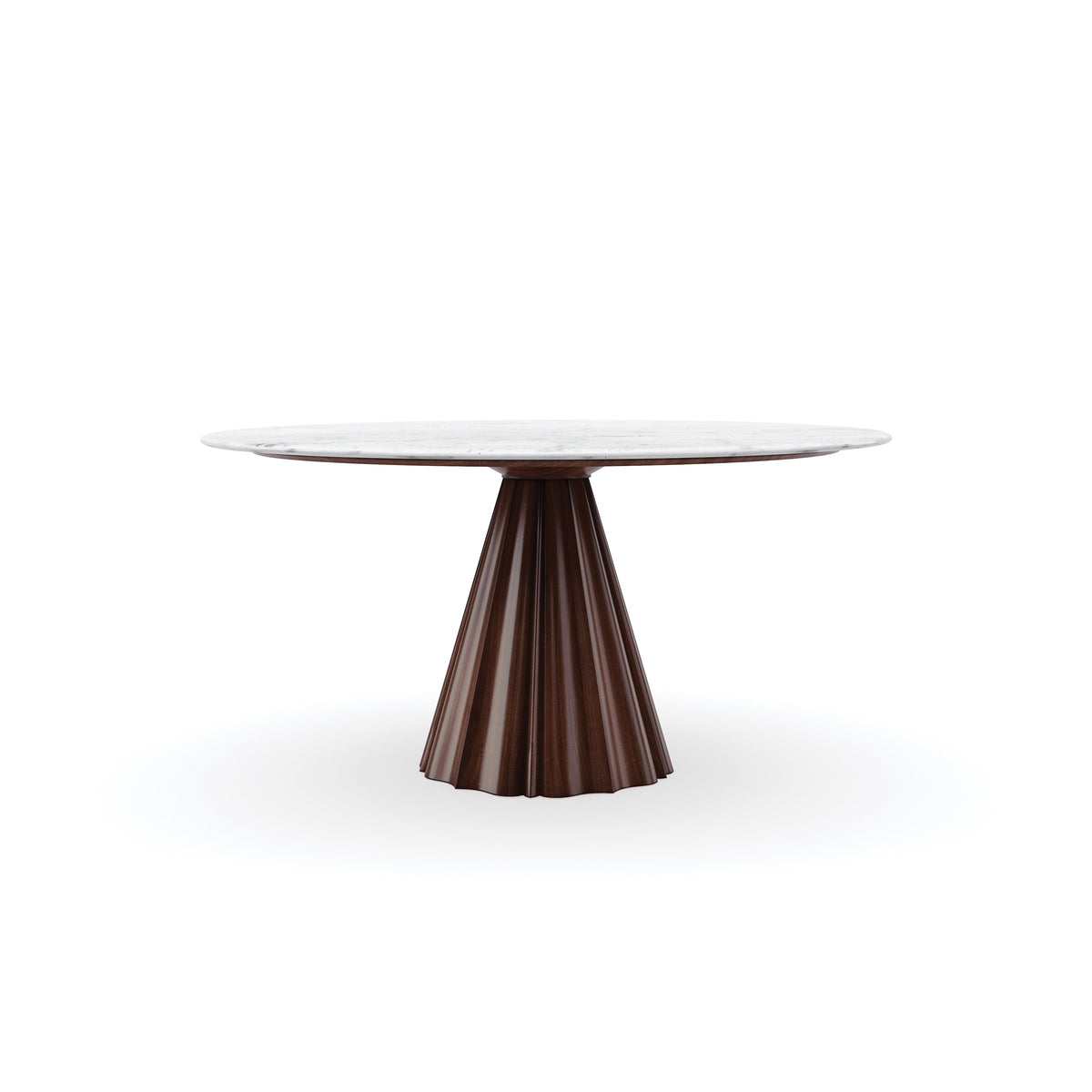 Caracole All Natural Dining Table – front view – Lusso Furniture Miami