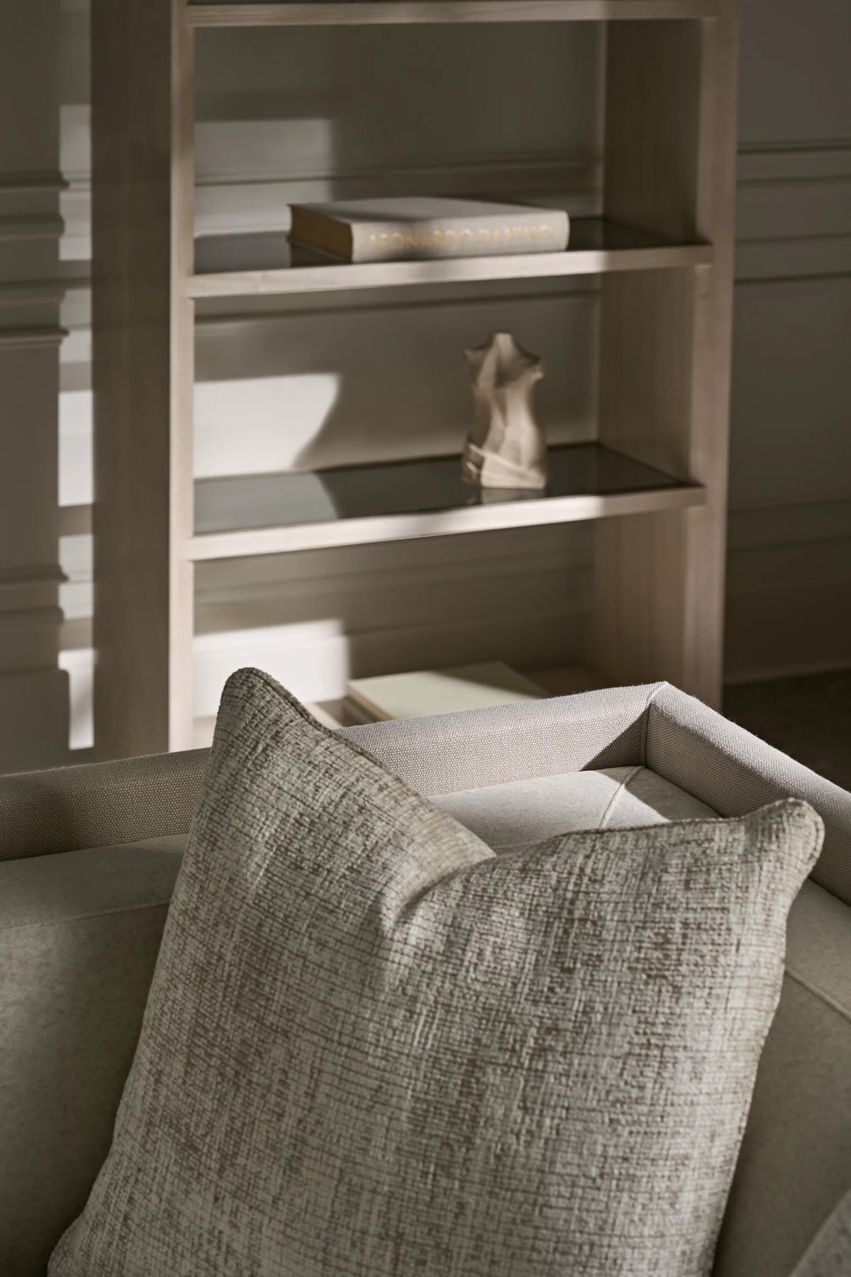 Caracole High Rise Cabinet – finish detail – Lusso Furniture Miami