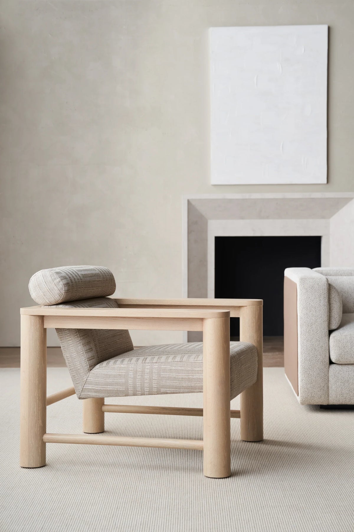 Caracole Unity Chair – angle view – Lusso Furniture Miami