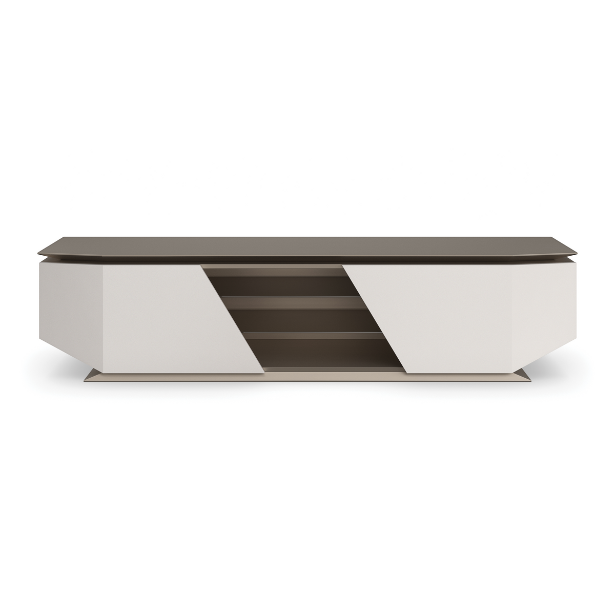 Caracole Axis Sideboard – front view – Lusso Furniture Miami