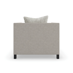 Caracole Tuxedo Accent Chair – back view – Lusso Furniture Miami