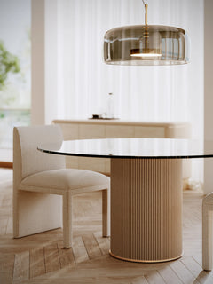Caracole Rhythm Dining Table – close-up – Lusso Furniture Miami