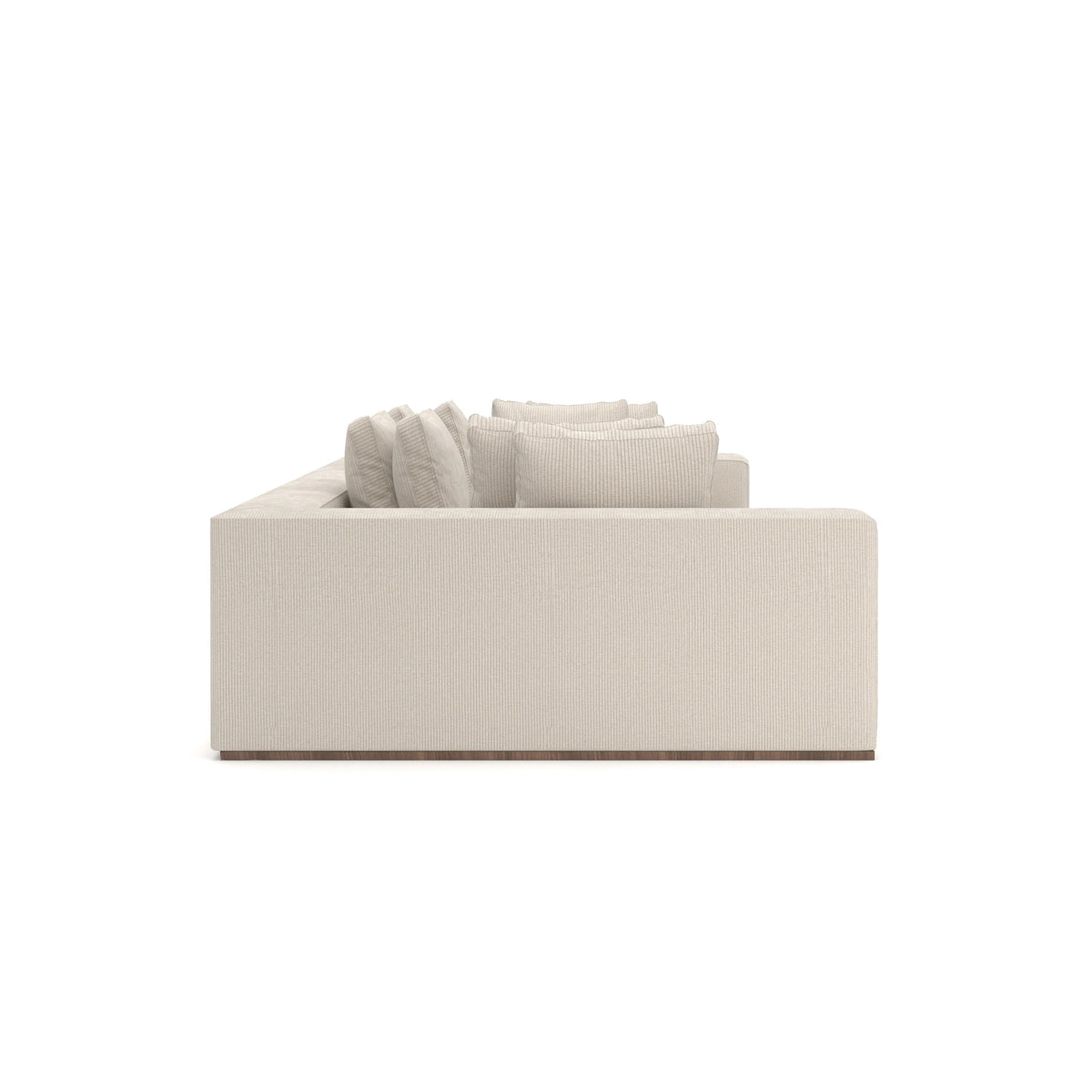Caracole Bello Sectional – side view – Lusso Furniture Miami