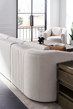 Caracole La Moda Loveseat – detail – Lusso Furniture Miami