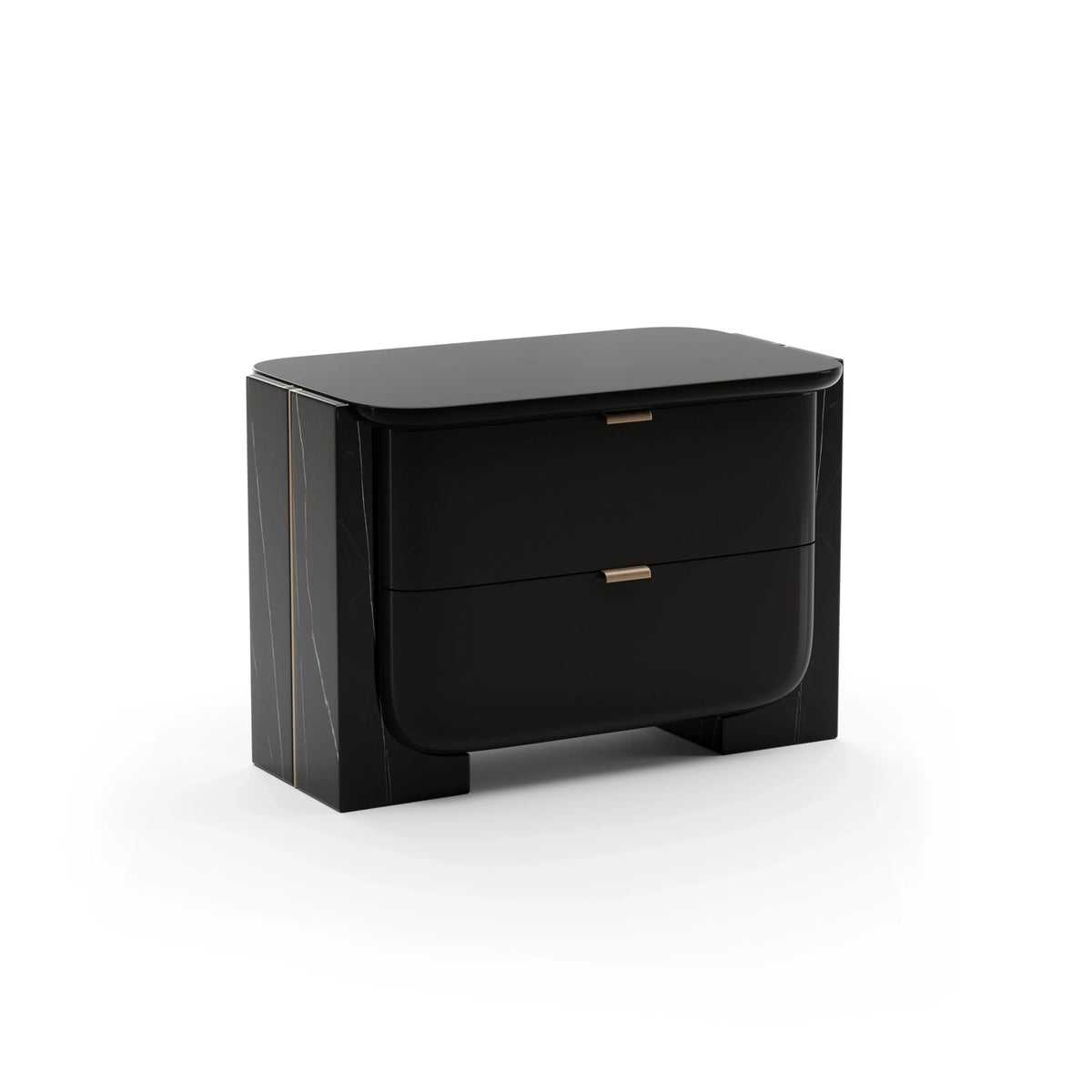 Caracole Overlap Nightstand – view 13 – Lusso Furniture Miami