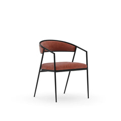 Caracole Dario Arm Chair – front view – Lusso Furniture Miami