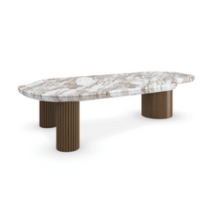 Caracole Seychelles Cocktail Table – detail – Lusso Furniture Miami