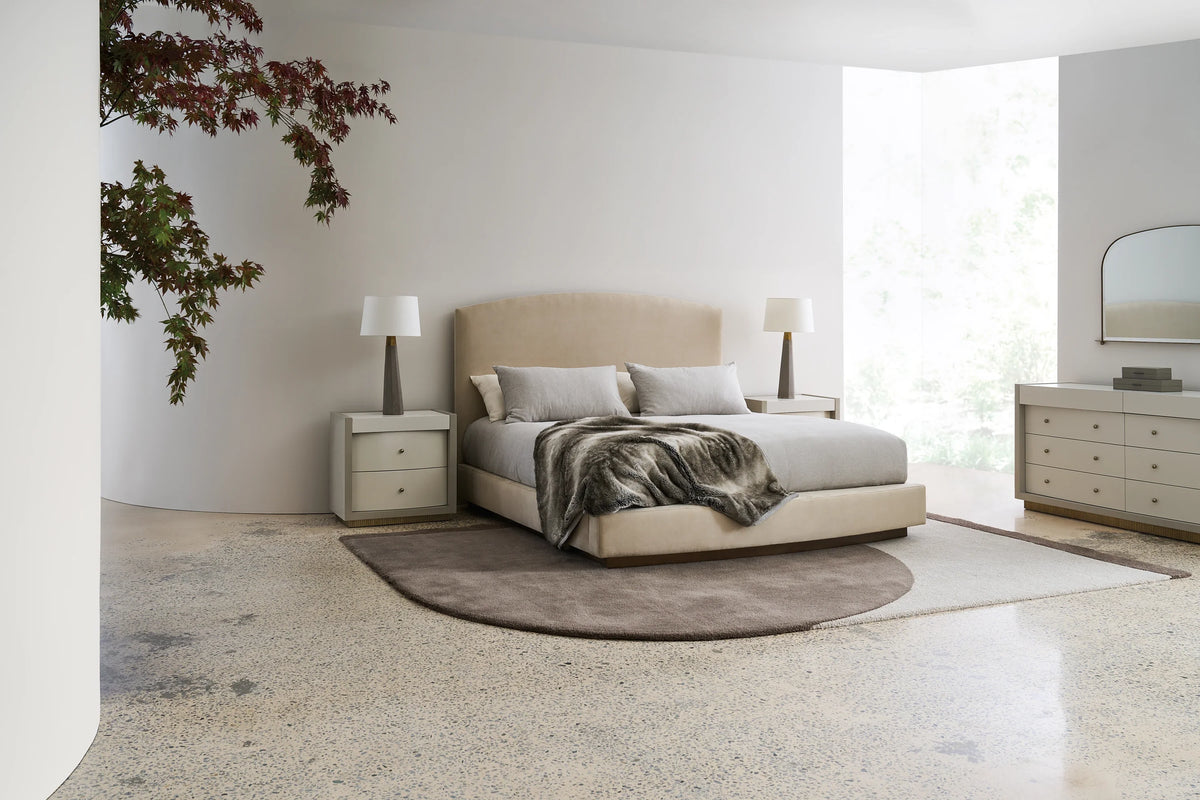 Caracole Calais Nightstand – angle view – Lusso Furniture Miami
