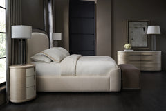 Caracole Wandering Nightstand – angle view – Lusso Furniture Miami