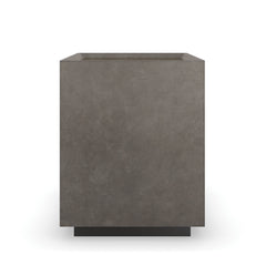 Caracole Dark Matter End Table – side view – Lusso Furniture Miami