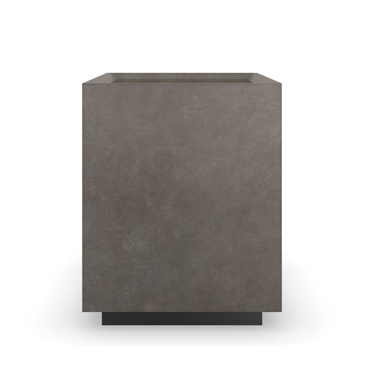 Caracole Dark Matter End Table – side view – Lusso Furniture Miami