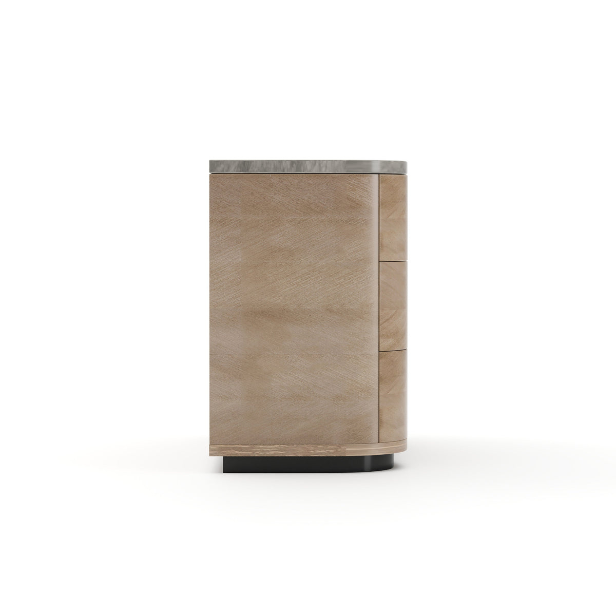 Caracole Wanderlust Nightstand – finish detail – Lusso Furniture Miami
