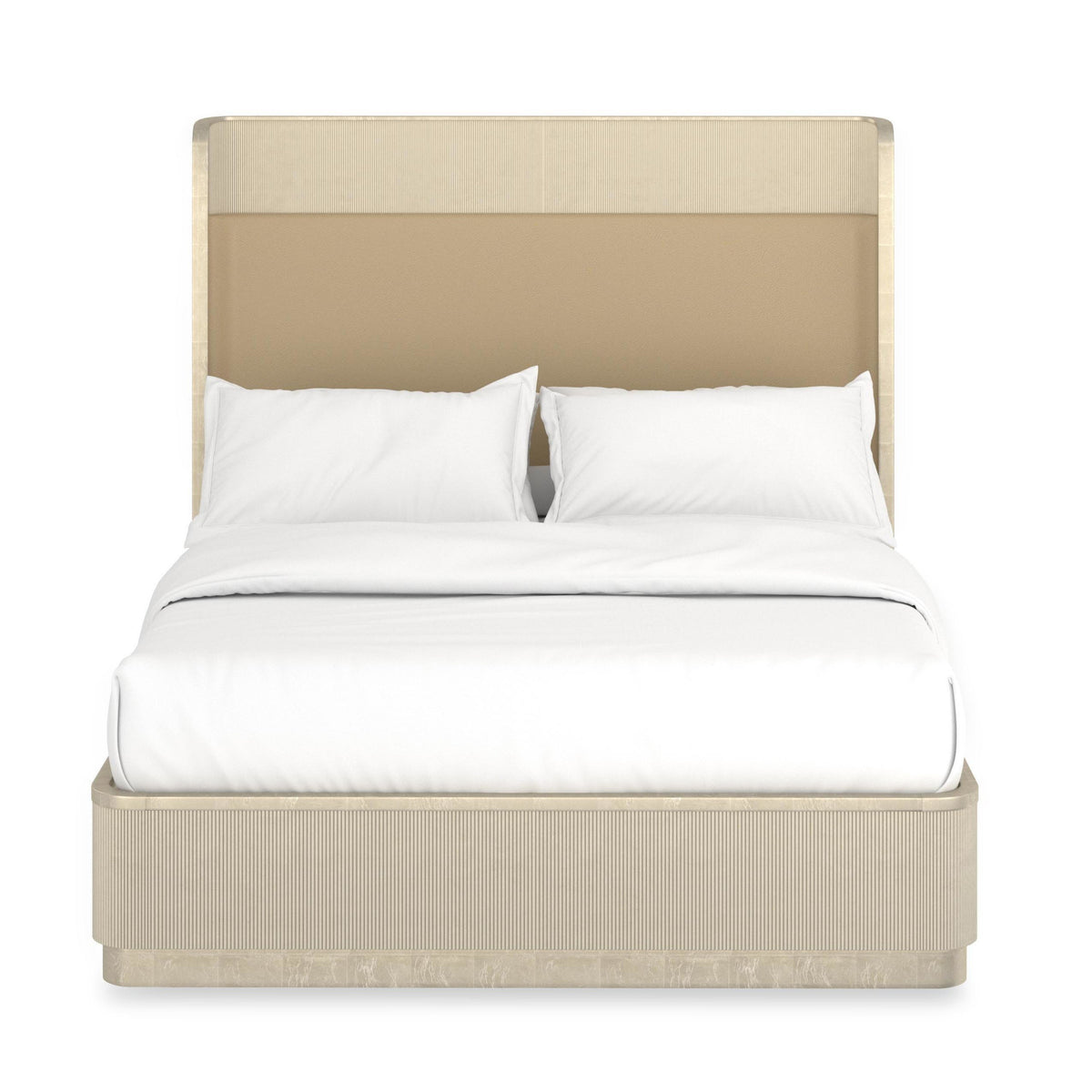 Caracole Love Bed – front view – Lusso Furniture Miami