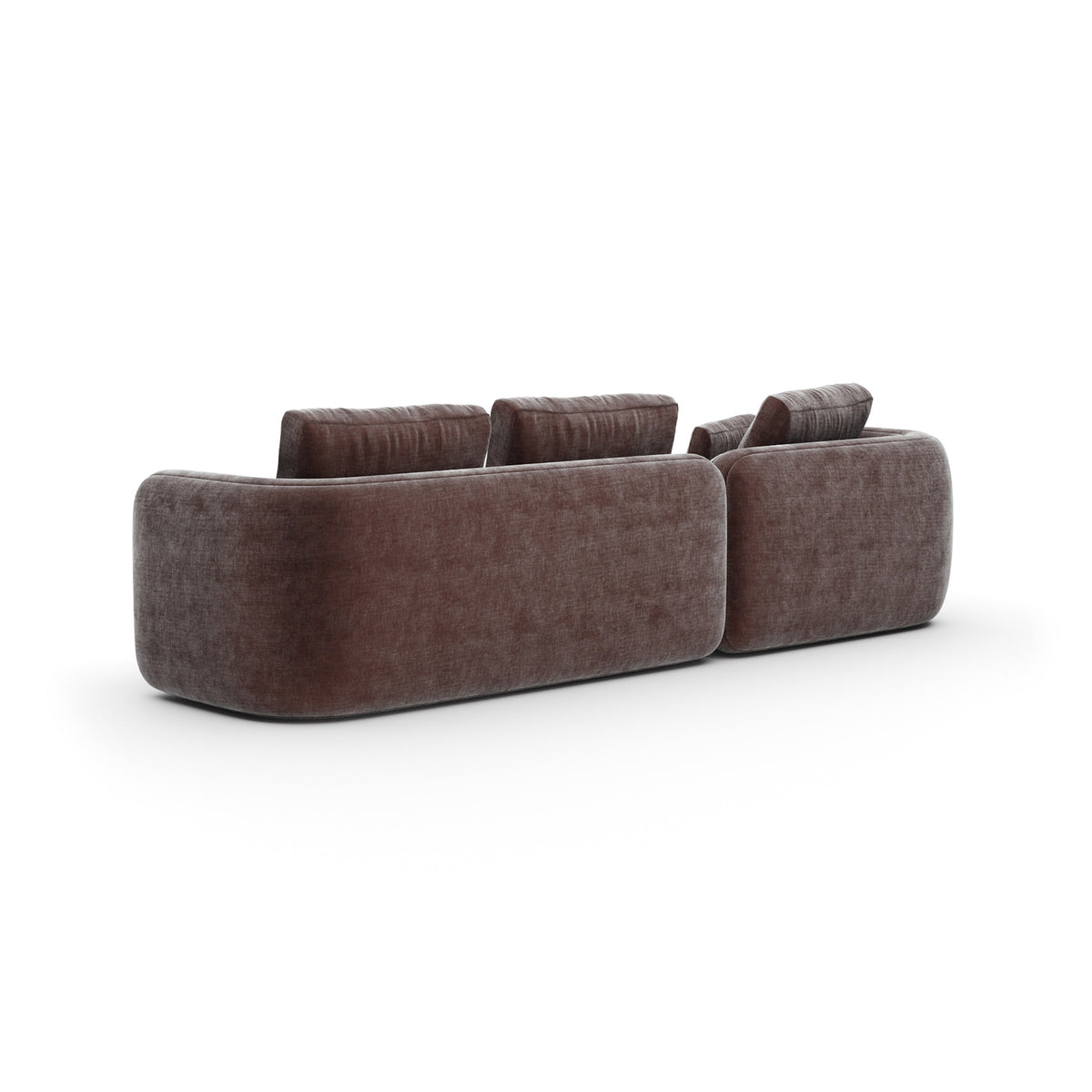 Caracole Overlap Sectional – view 26 – Lusso Furniture Miami