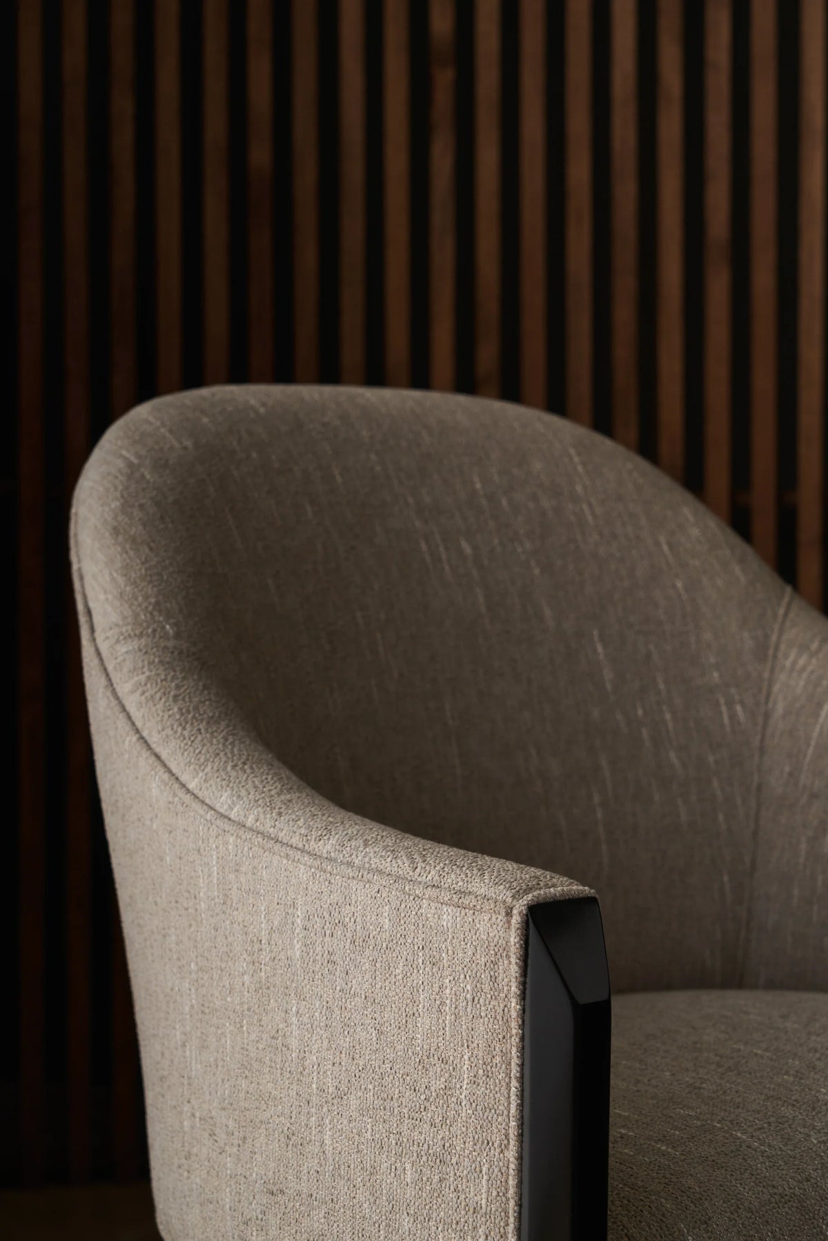 Caracole Next Course Dining Chair – side view – Lusso Furniture Miami