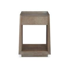 Caracole Bridges Side Table – front view – Lusso Furniture Miami