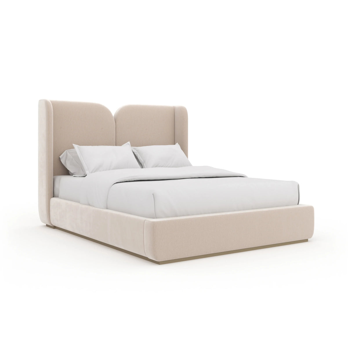 Caracole Oblique Bed – detail – Lusso Furniture Miami