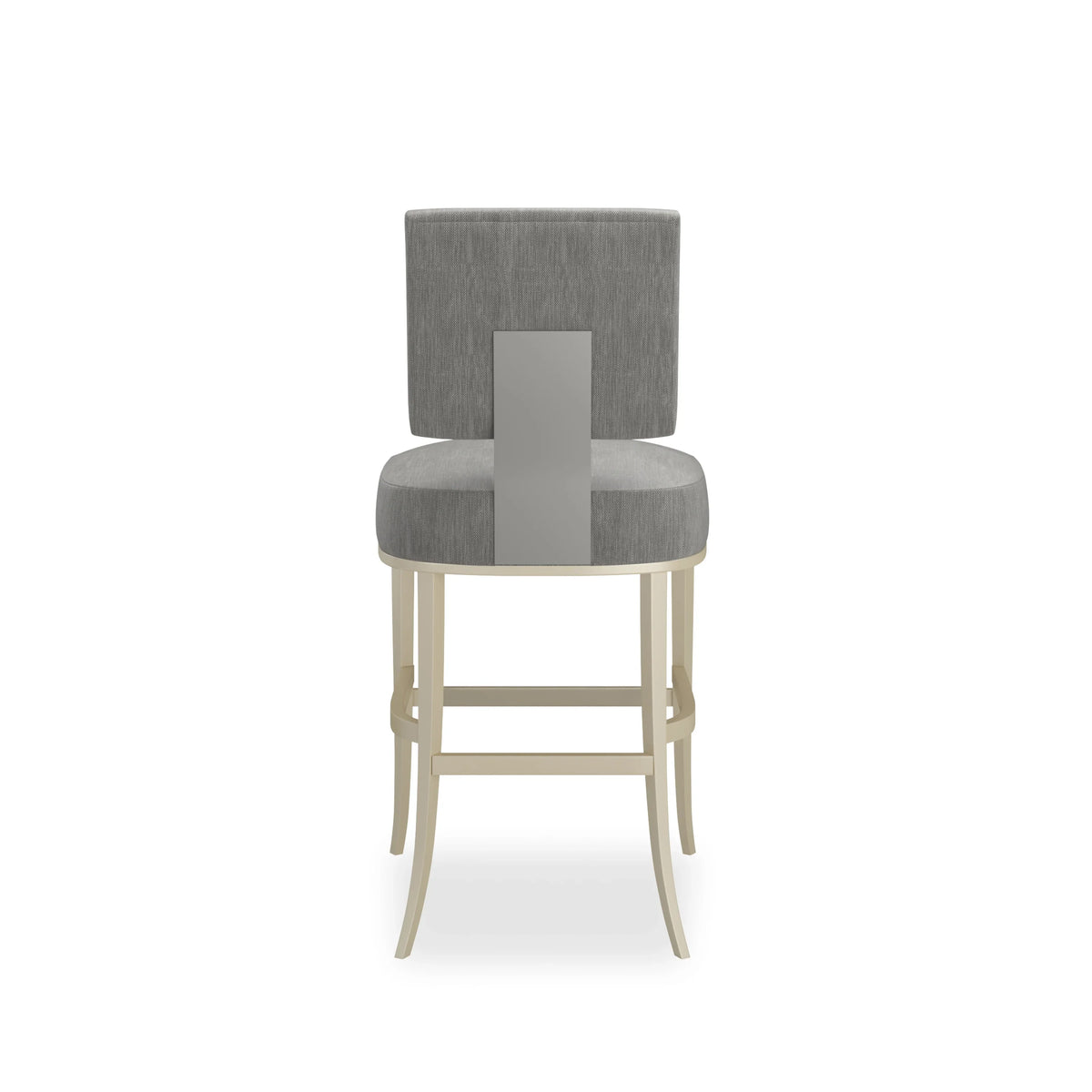 Caracole Reserved Seating Counter Stool – detail – Lusso Furniture Miami