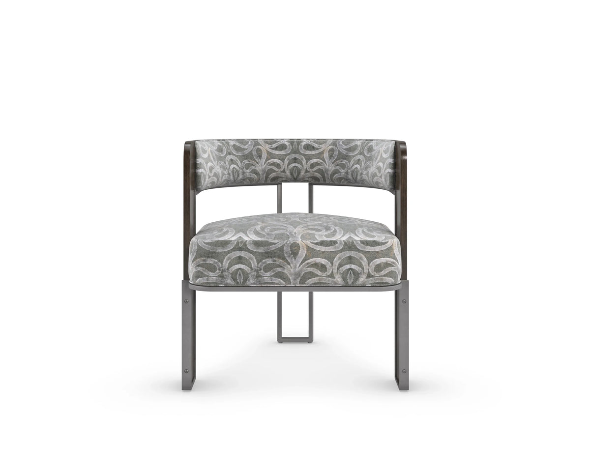 Caracole Streamliner Chair – back view – Lusso Furniture Miami