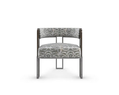 Caracole Streamliner Chair – back view – Lusso Furniture Miami