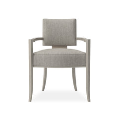 Caracole Reserved Seating Arm Chair – front view – Lusso Furniture Miami