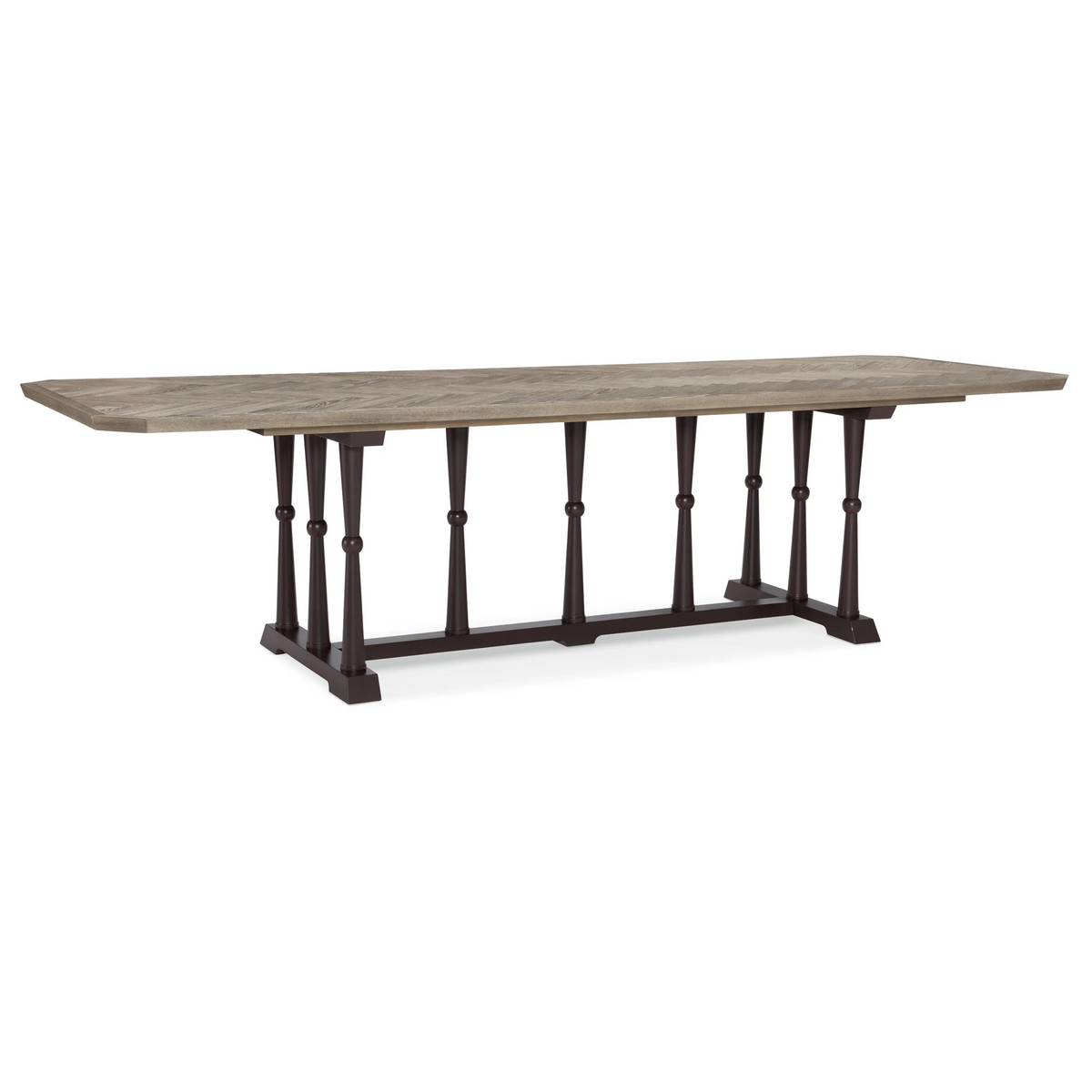 Caracole Dinner Circuit Dining Table – close-up – Lusso Furniture Miami
