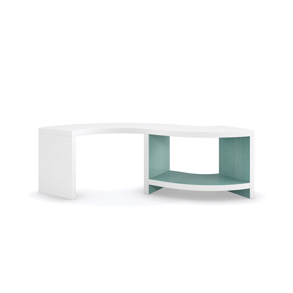Caracole Over Flow Cocktail Table – front view – Lusso Furniture Miami