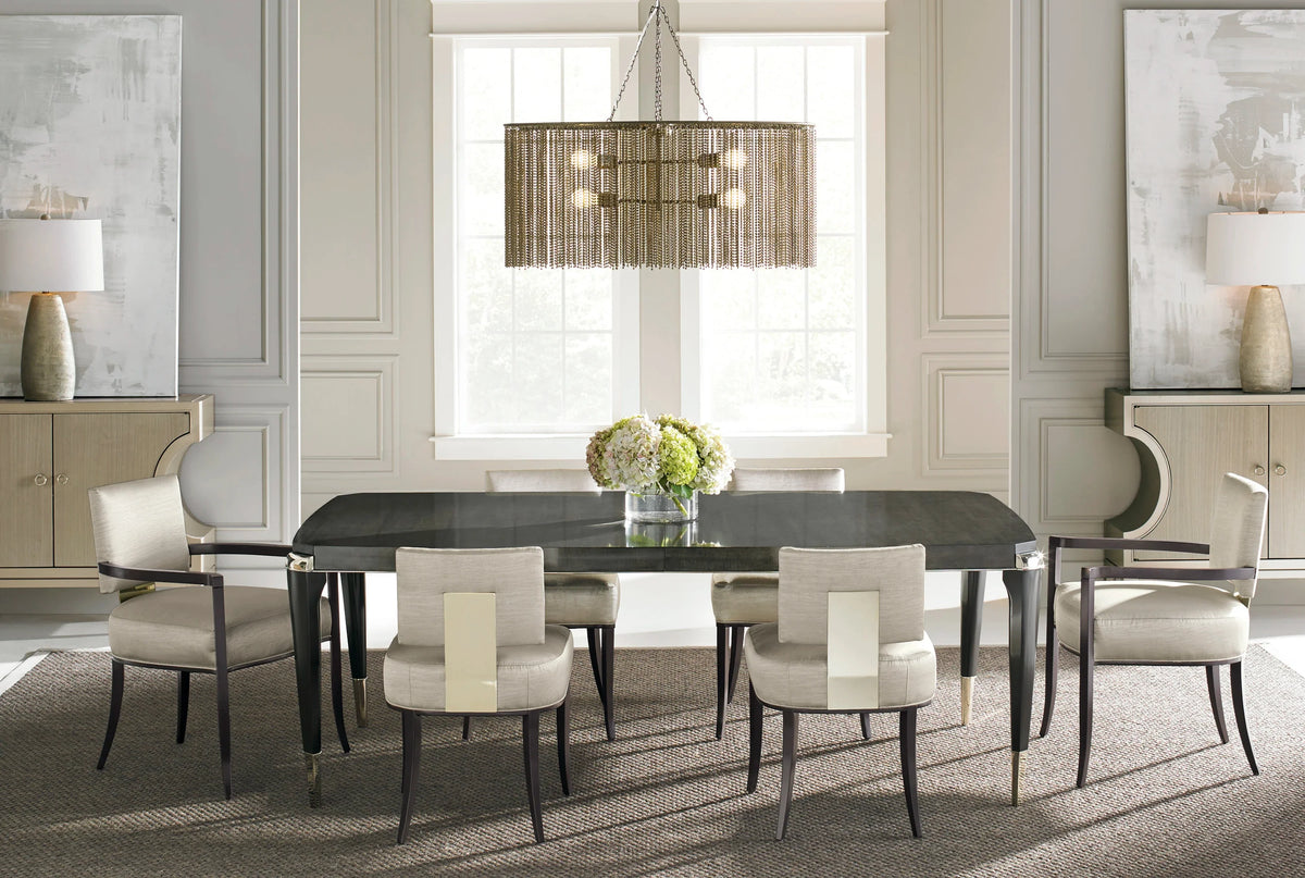 Caracole Reserved Seating Side Chair – room setting – Lusso Furniture Miami