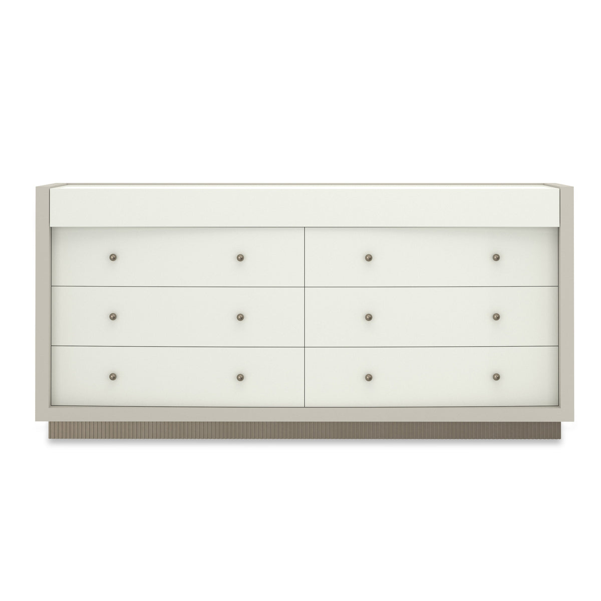 Caracole Calais Dresser – front view – Lusso Furniture Miami