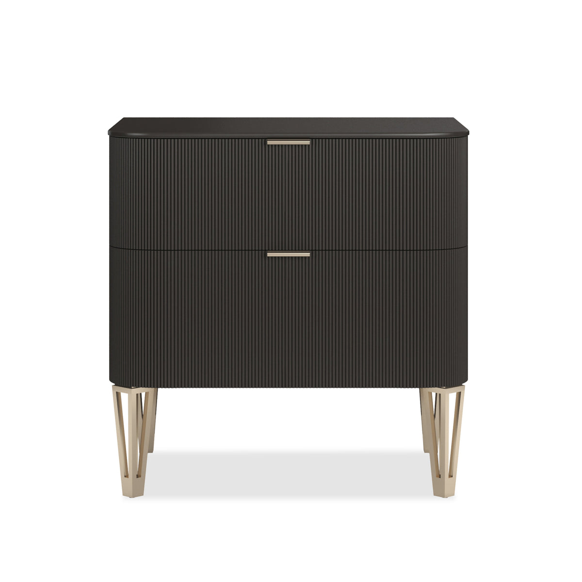Caracole Love Closed Nightstand – view 18 – Lusso Furniture Miami