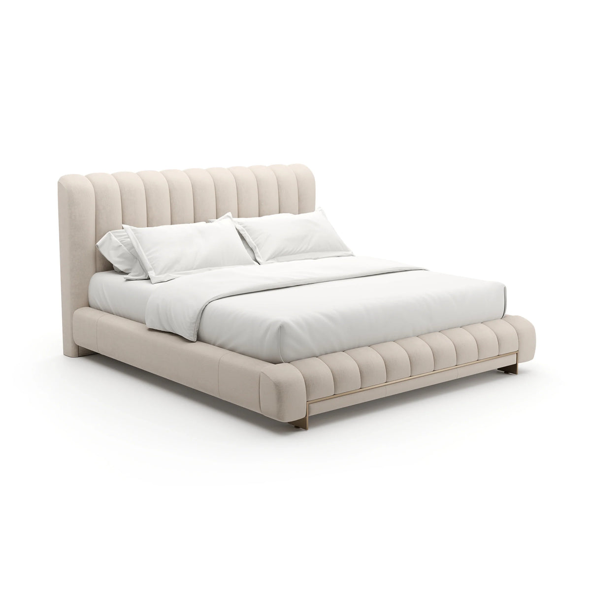 Caracole Well Balanced Bed – close-up – Lusso Furniture Miami