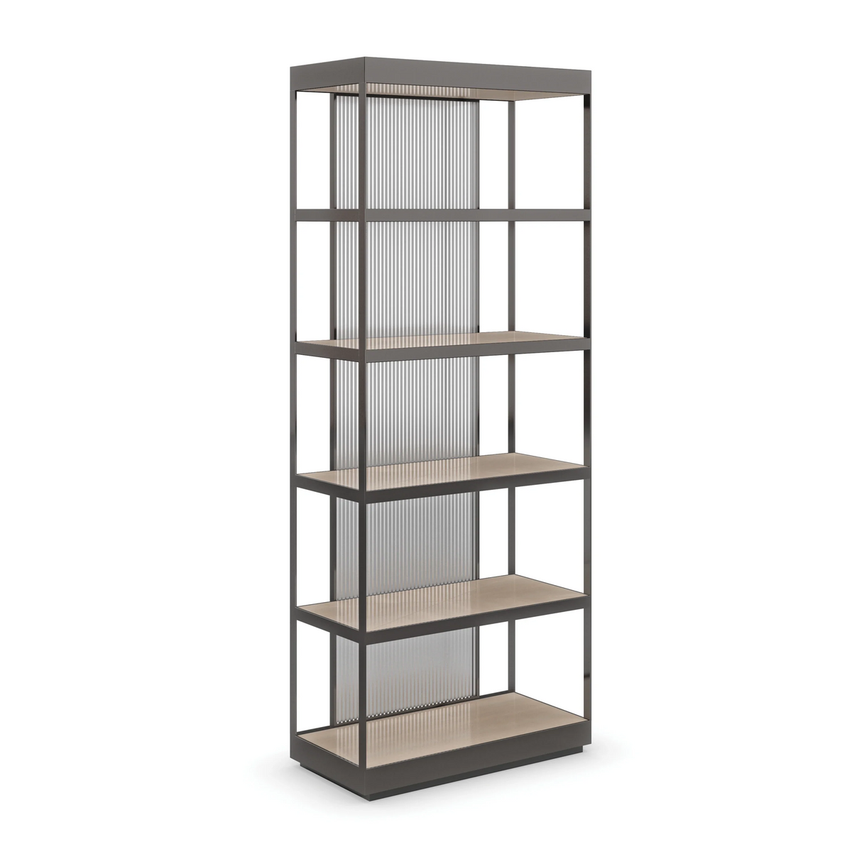 Caracole Shelf Life Cabinet – room setting – Lusso Furniture Miami