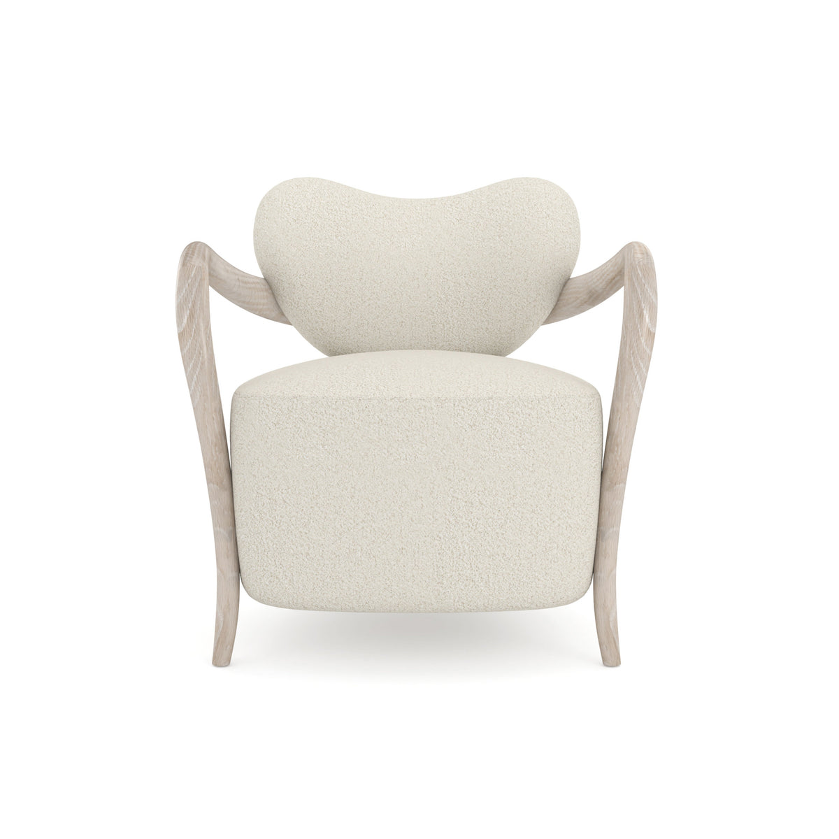 Caracole Ashanti Chair – front view – Lusso Furniture Miami