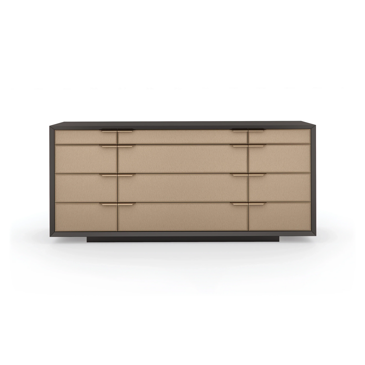 Caracole All Wrapped Up Dresser – room setting – Lusso Furniture Miami