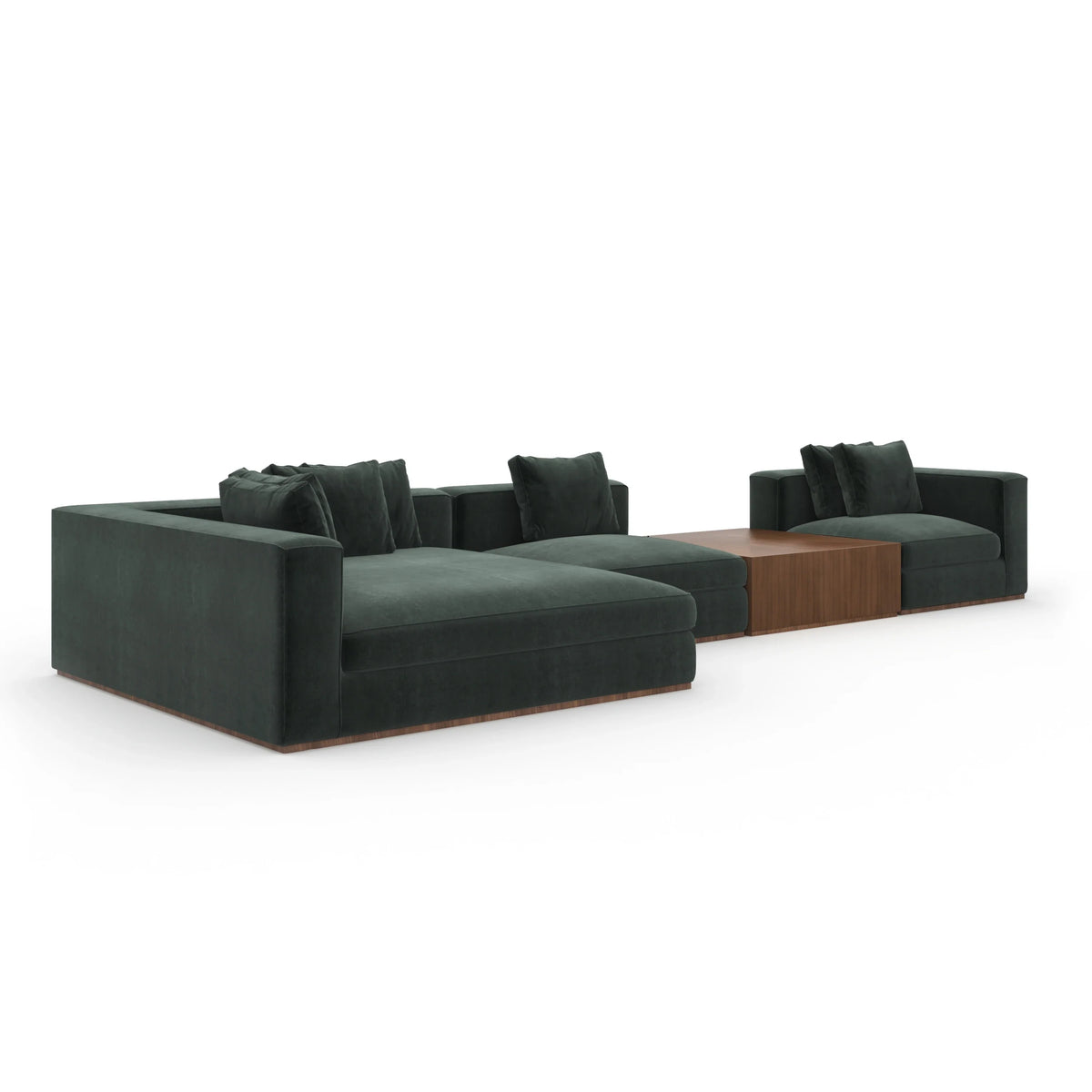 Caracole Bello Sectional – view 12 – Lusso Furniture Miami