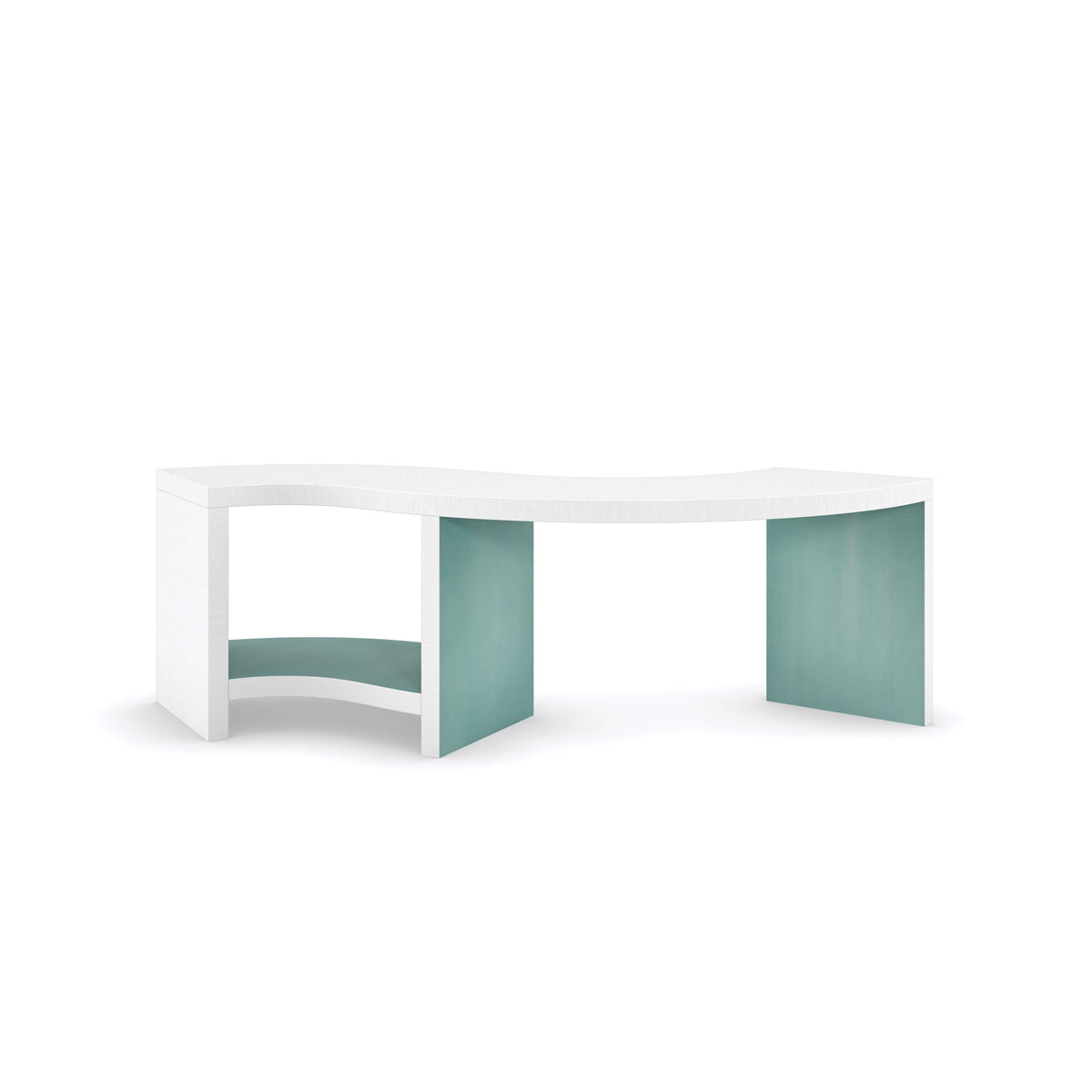 Caracole Over Flow Cocktail Table – room setting – Lusso Furniture Miami