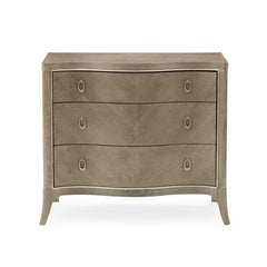 Caracole Avondale Nightstand – front view – Lusso Furniture Miami