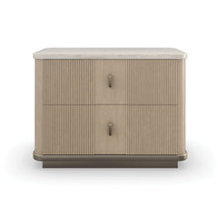 Caracole Rhythm Nightstand – finish detail – Lusso Furniture Miami